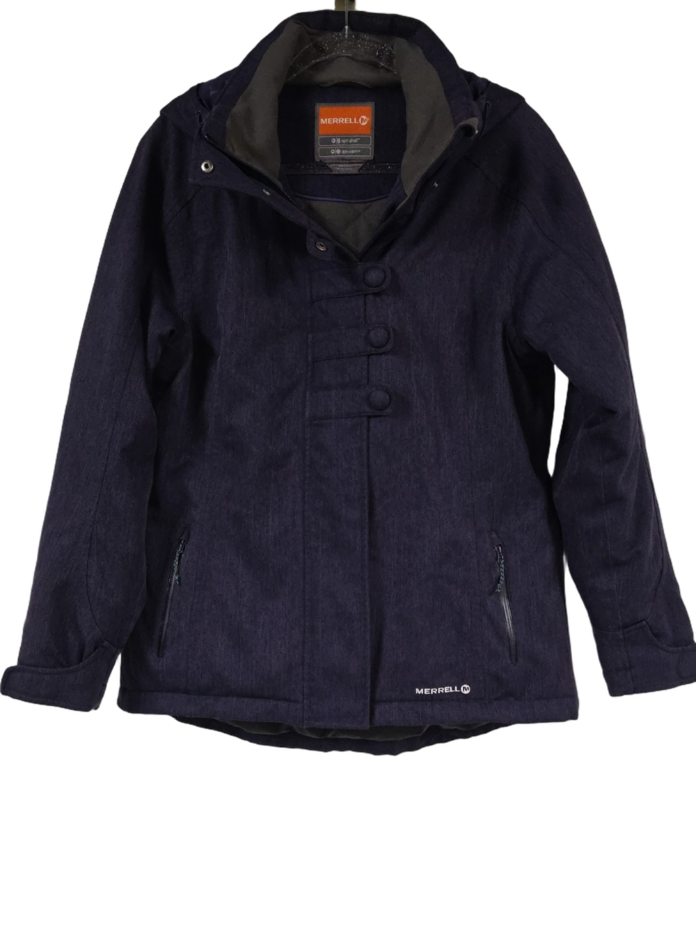 Merrell Avalon Hooded Winter Parka Jacket Purple Heather Women's Size Large